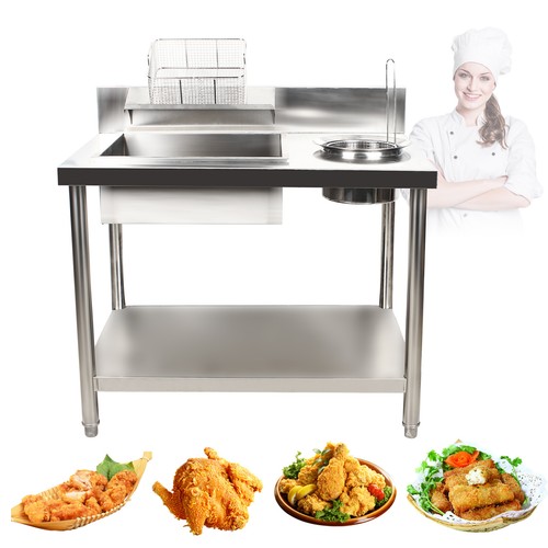 Commercial breading table - commercial,
